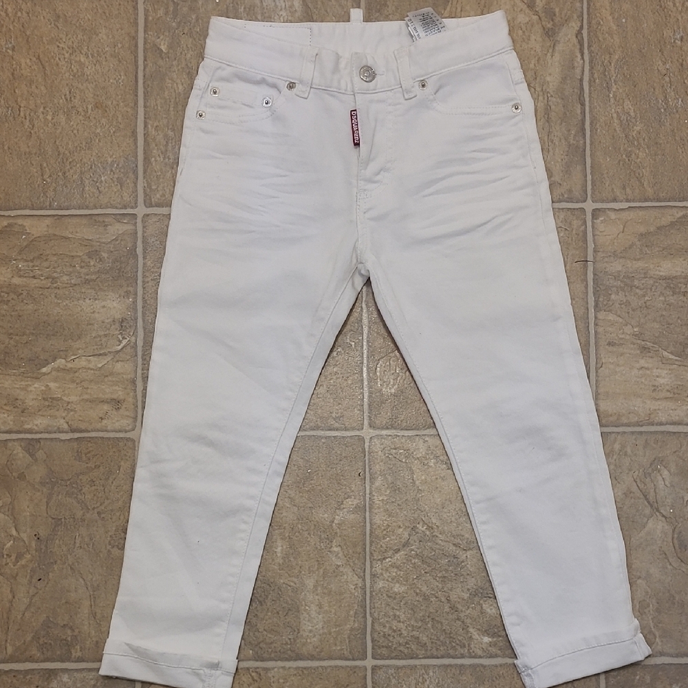 DSQUARED2 white Jeans Kids Size